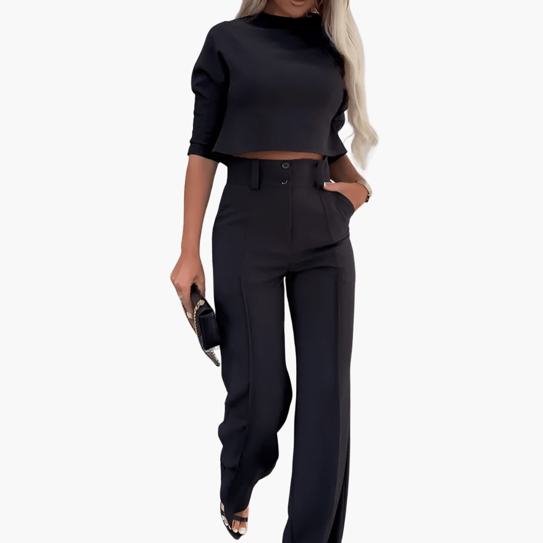 Fenja™ | Luftigt Crop Top-set för en Självsäker Sommarstil
