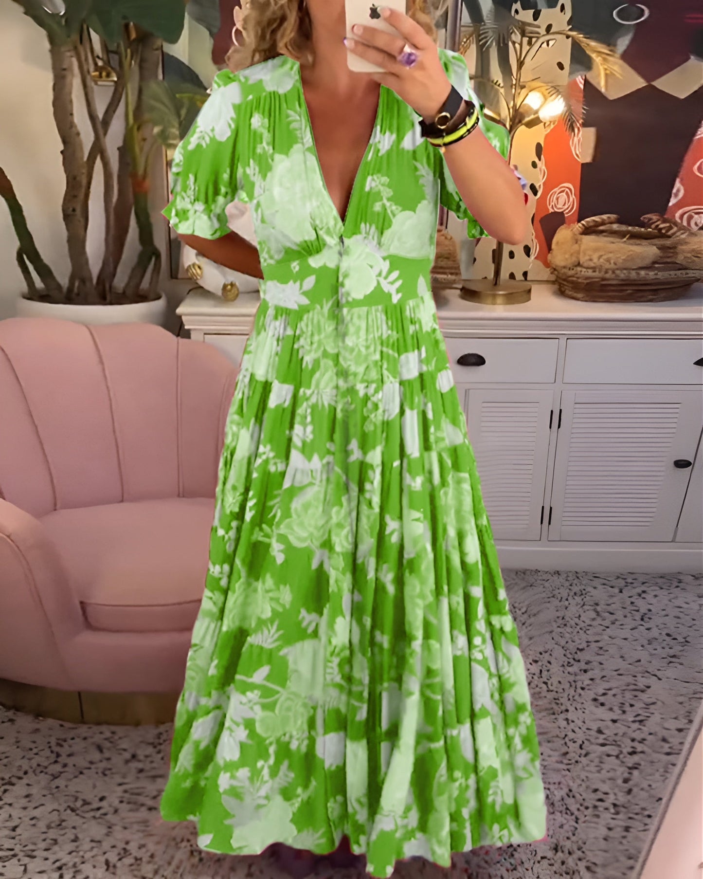 Viveca™ | Sommarens Dröm i Blommig Lätthet