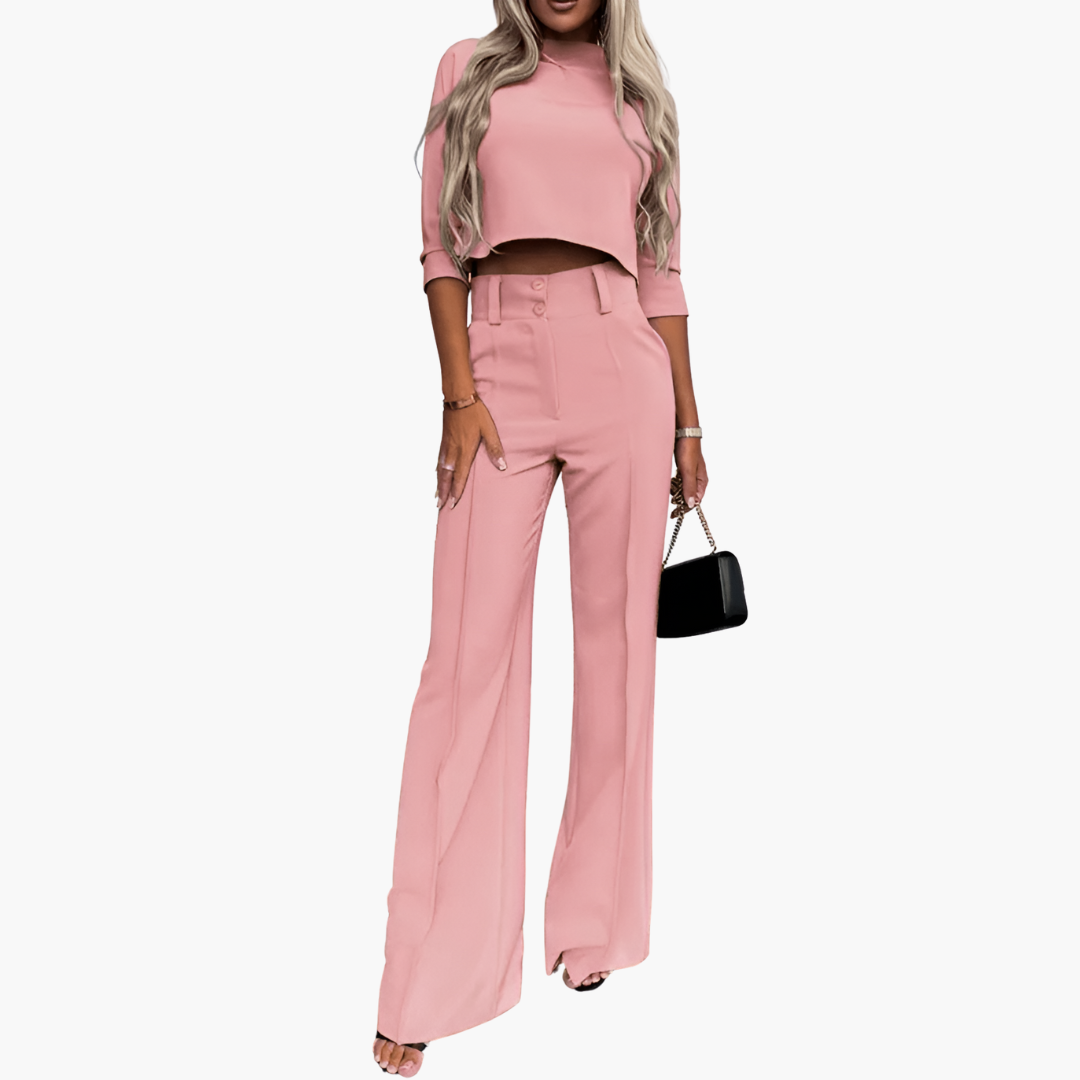 Fenja™ | Luftigt Crop Top-set för en Självsäker Sommarstil