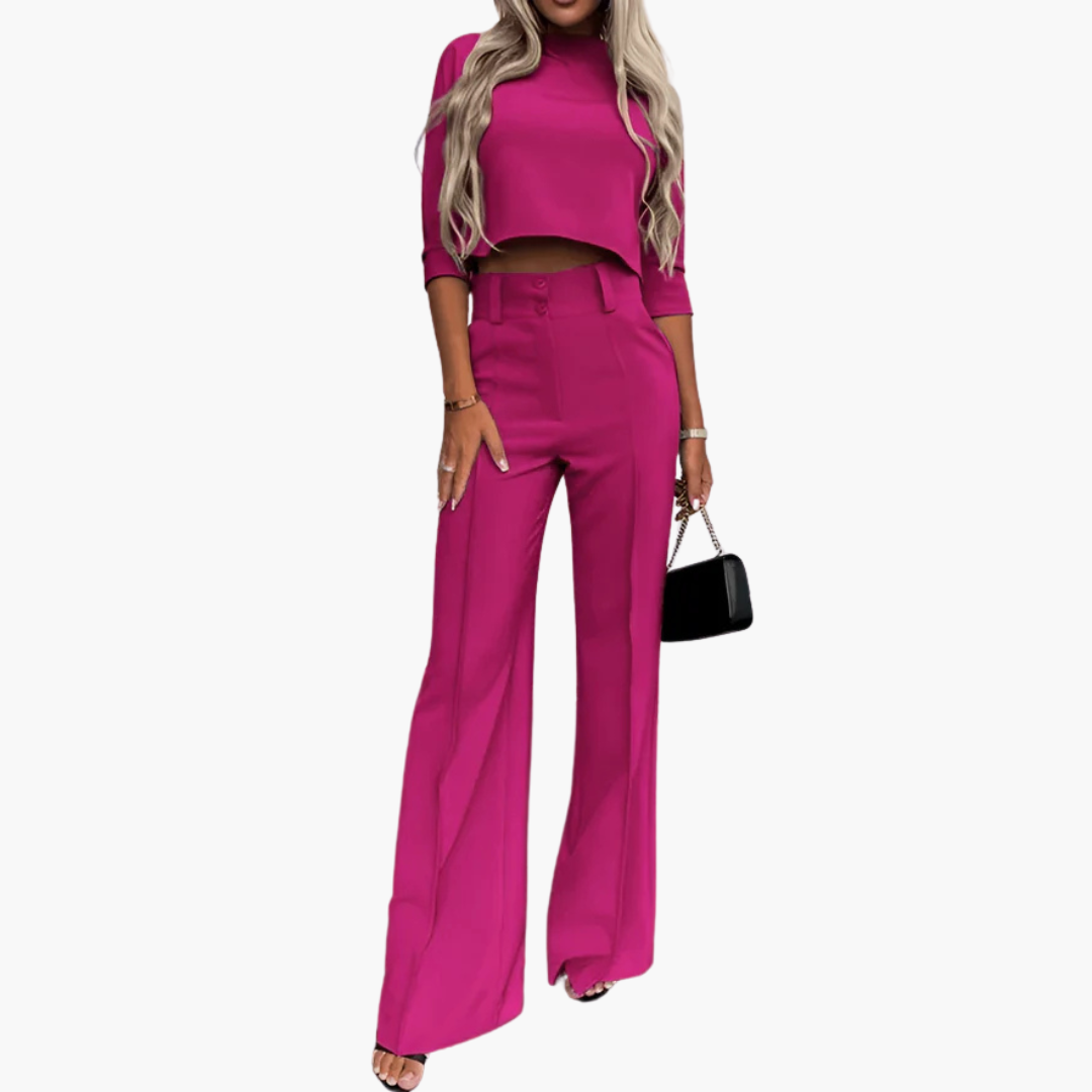 Fenja™ | Luftigt Crop Top-set för en Självsäker Sommarstil