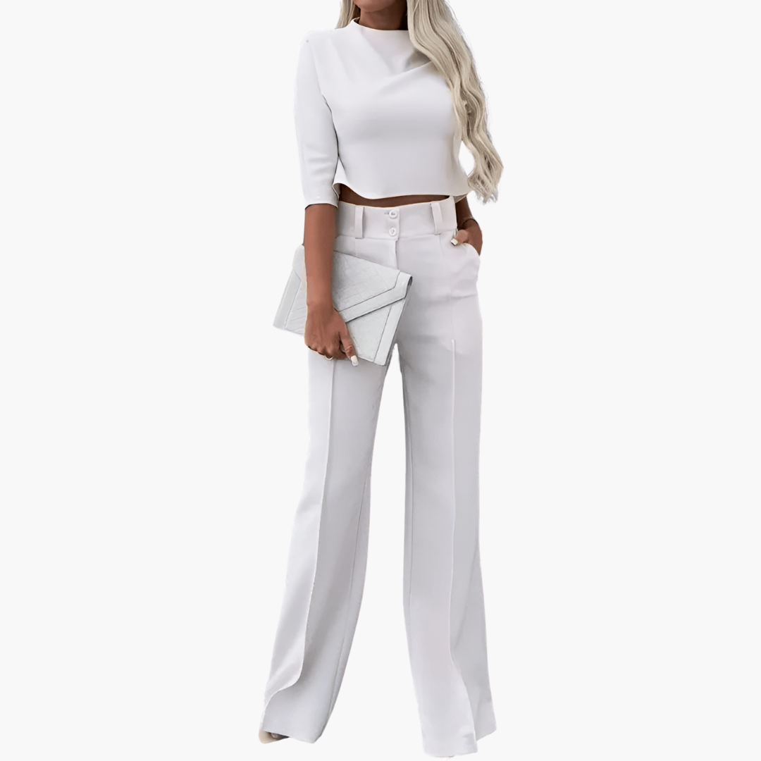 Fenja™ | Luftigt Crop Top-set för en Självsäker Sommarstil