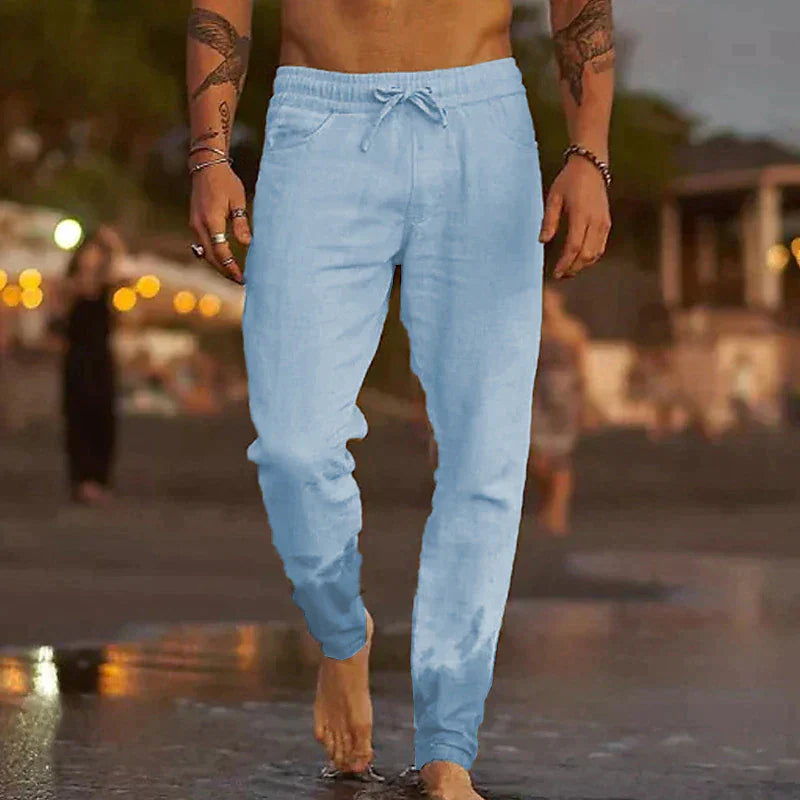 Kevin™ | Lätt och luftig linnebyxa för män