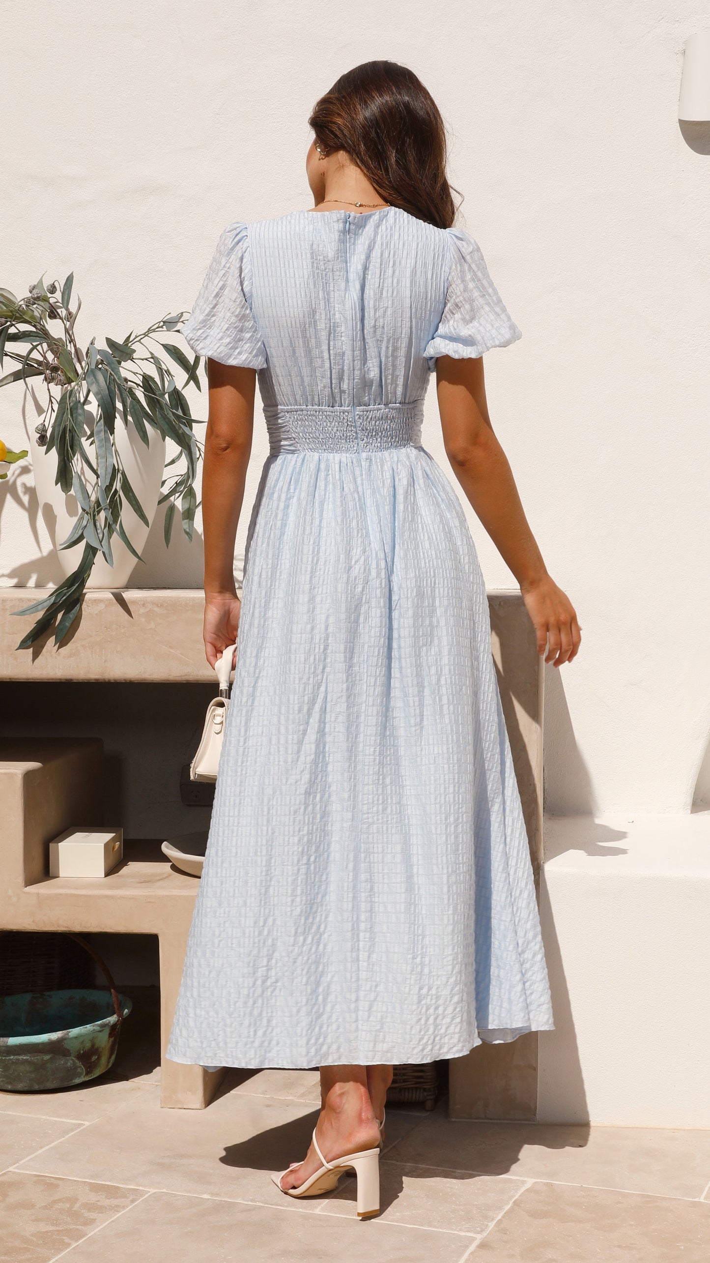 Tova™ | Ljus och Elegant Maxiklänning