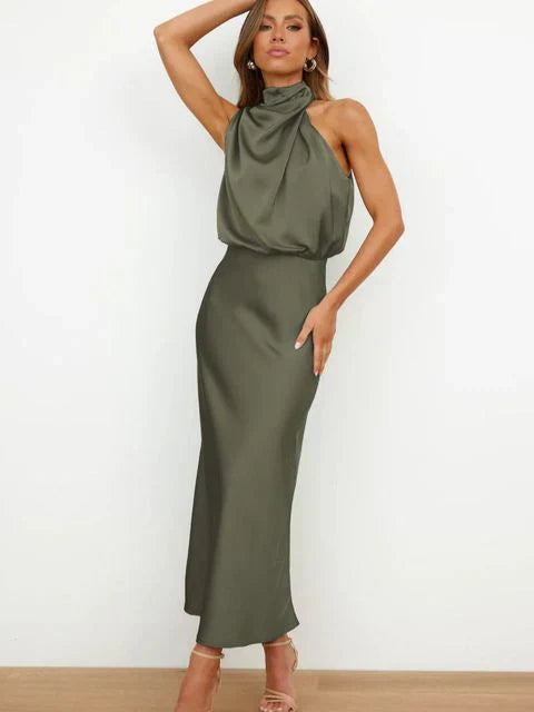 Isa | Off-Shoulder Midiklänning