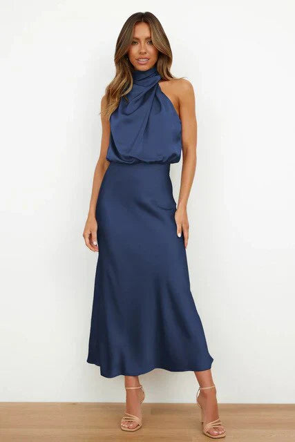 Isa | Off-Shoulder Midiklänning