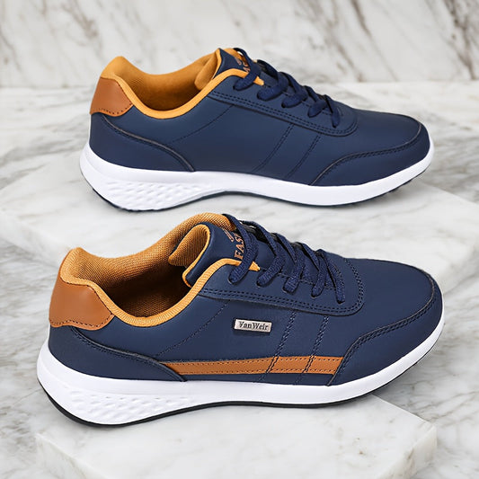 Herr Greppvänliga Sneakers – Slitstark Snördesign