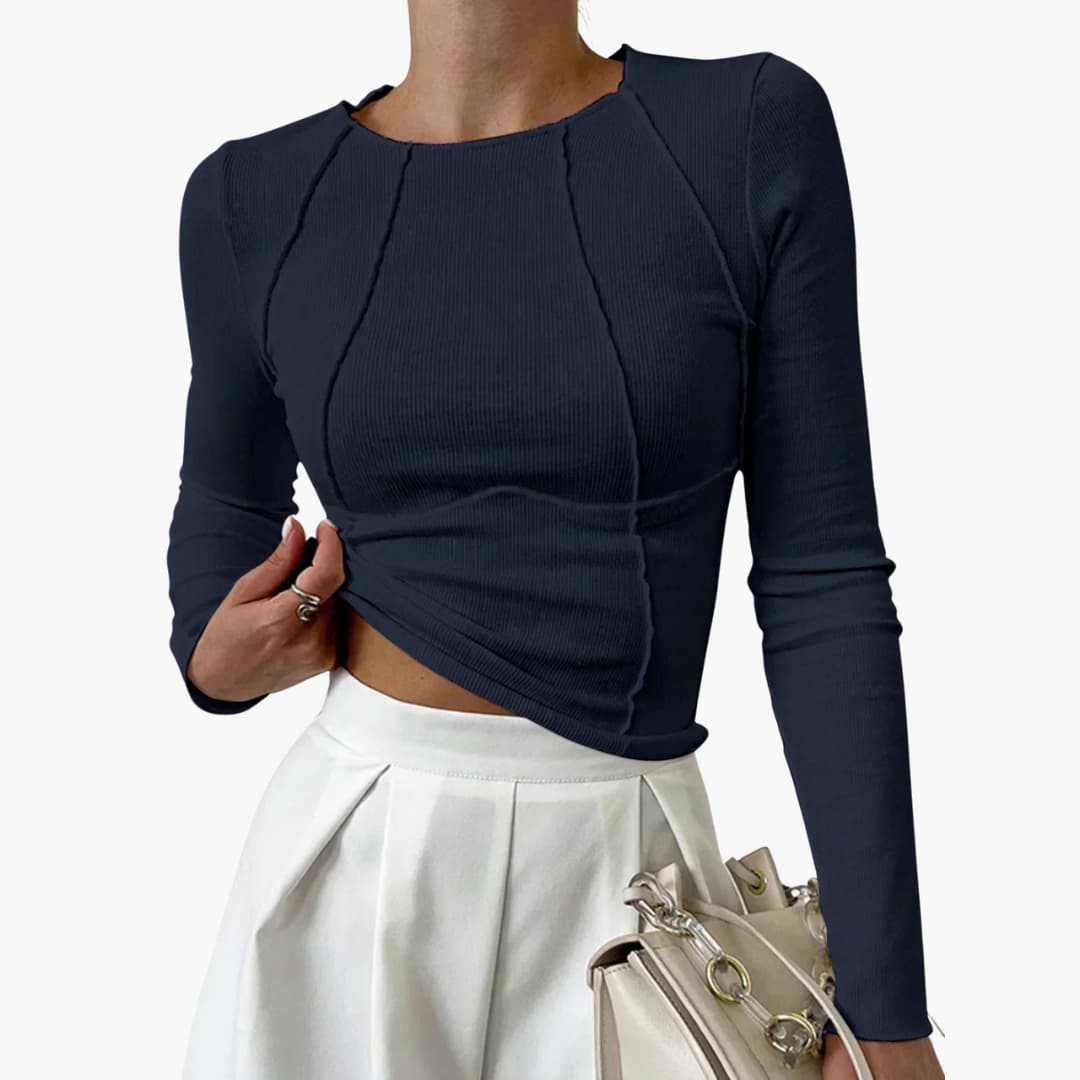 Kajsa™ | Sculpted Seam Top – Enkel elegans, varje dag