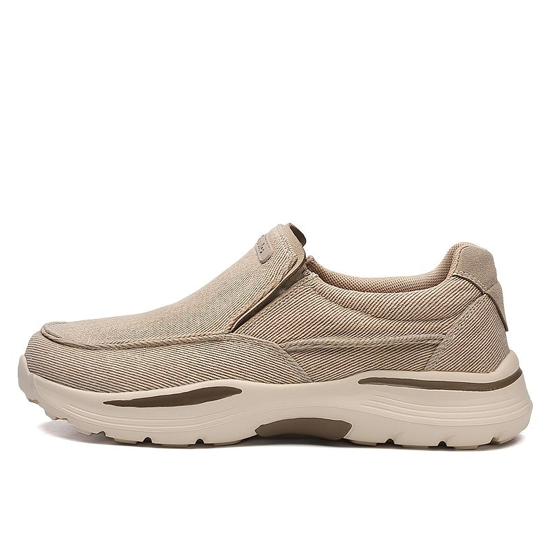Herr Canvas Loafers – Andas Mesh och EVA-sula