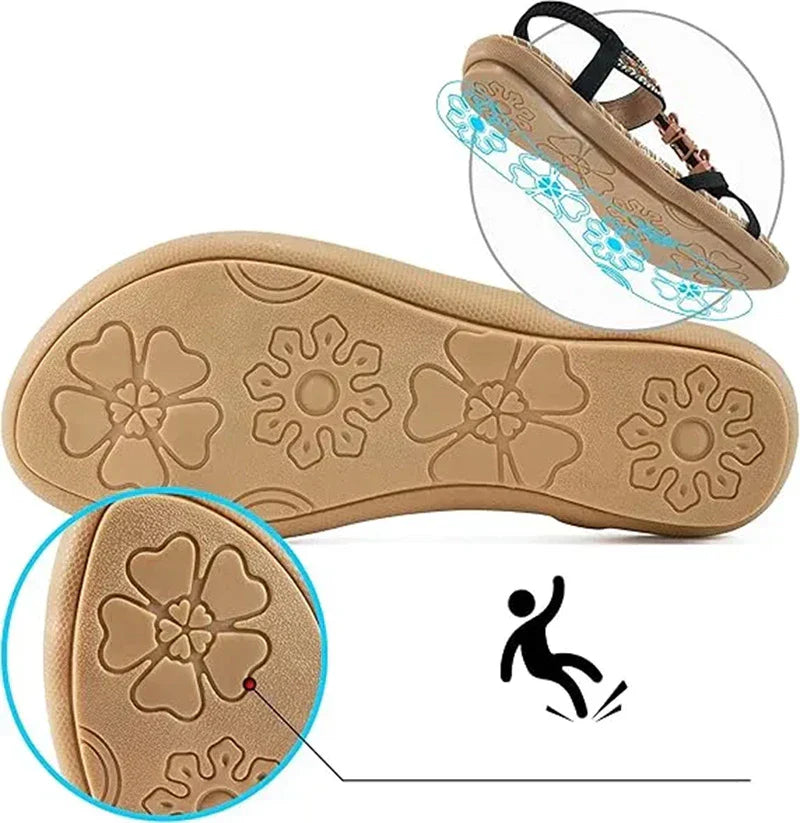 Svea™ | Somriga Sandaler med Ultimat Komfort
