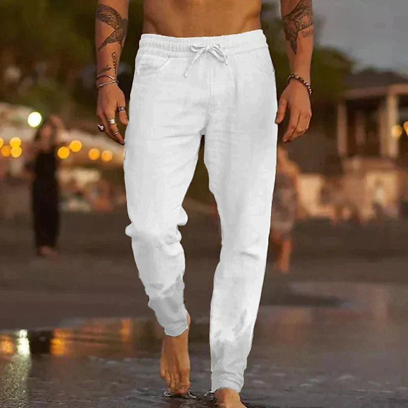 Kevin™ | Lätt och luftig linnebyxa för män