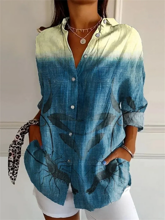 Nathalya - Lätt Casual Blus