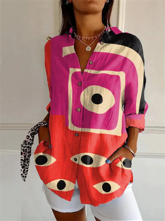 Samantha - Lös Luftig Blus