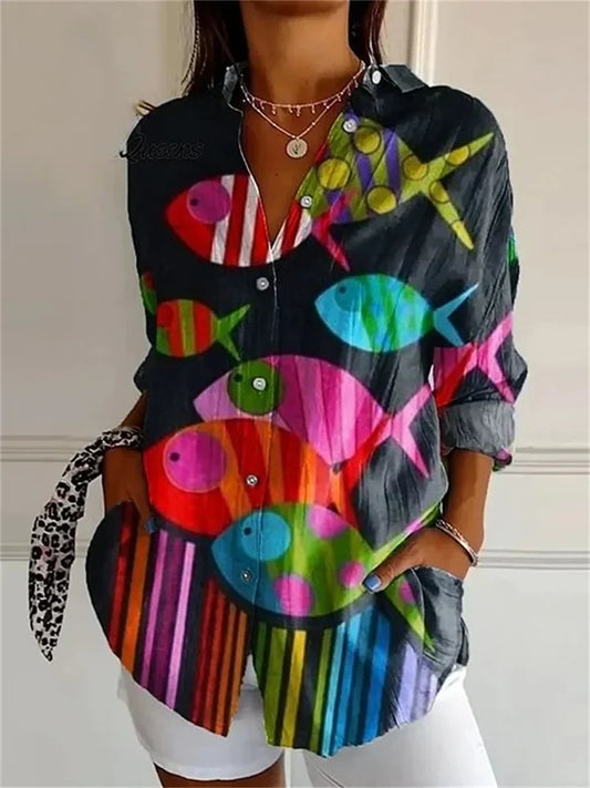 Dana - Bekväm Luftig Blus