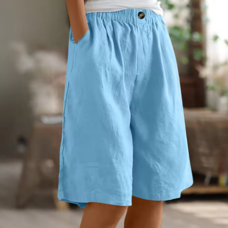Ruth™ | Luftiga Shorts för Sommarens Frihetskänsla