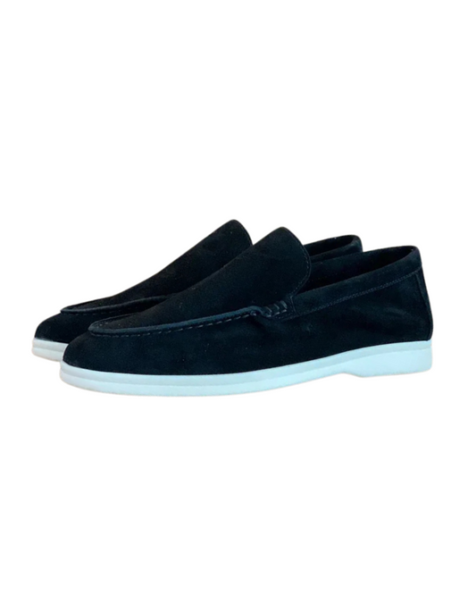 William™ | Tidlösa loafers i mocka med lyxig känsla och maximal komfort