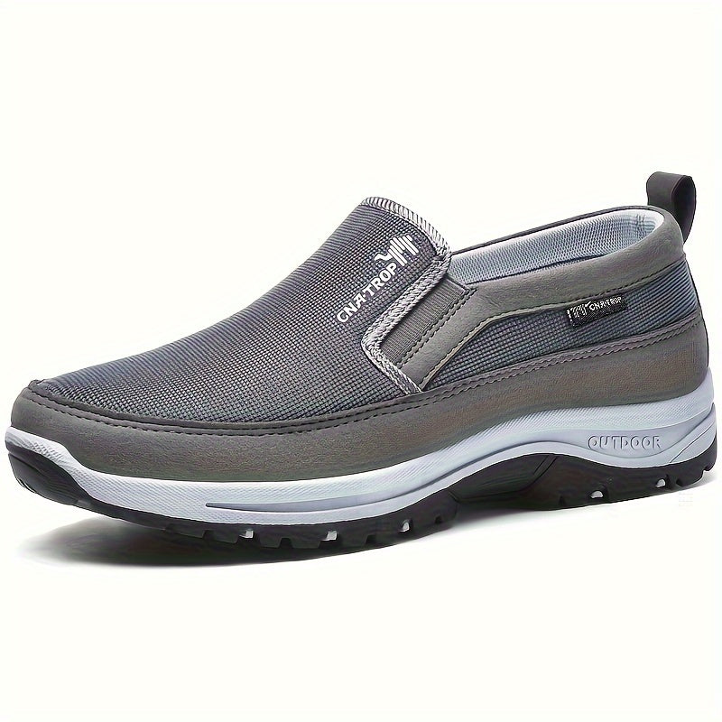 Herr Stickade Andas Loafers – Halkfria Utomhussneakers
