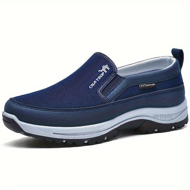 Herr Stickade Andas Loafers – Halkfria Utomhussneakers