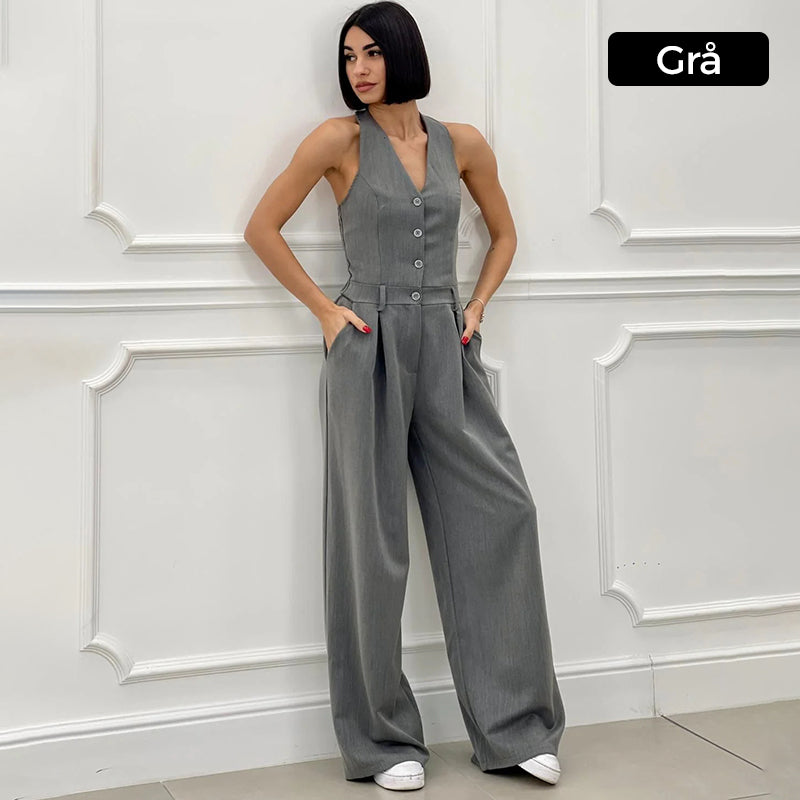 Emelie | Ärmlös jumpsuit